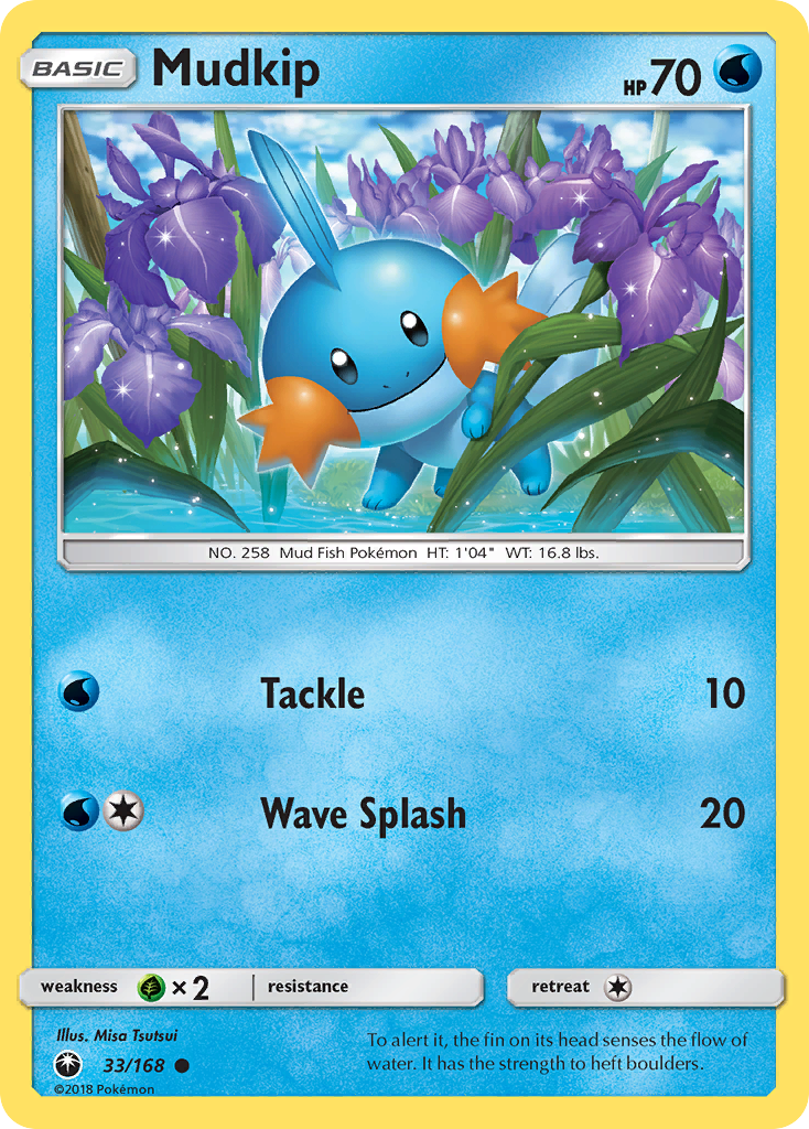 Mudkip (33/168) [Sun & Moon: Celestial Storm] | Eastridge Sports Cards & Games