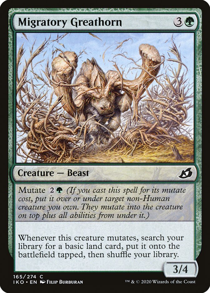 Migratory Greathorn [Ikoria: Lair of Behemoths] | Eastridge Sports Cards & Games