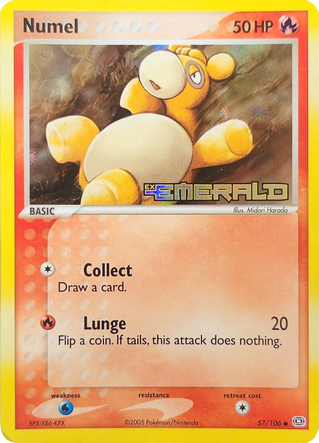 Numel (57/106) (Stamped) [EX: Emerald] | Eastridge Sports Cards & Games