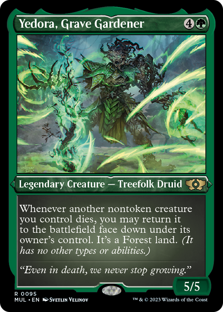 Yedora, Grave Gardener (Foil Etched) [Multiverse Legends] | Eastridge Sports Cards & Games