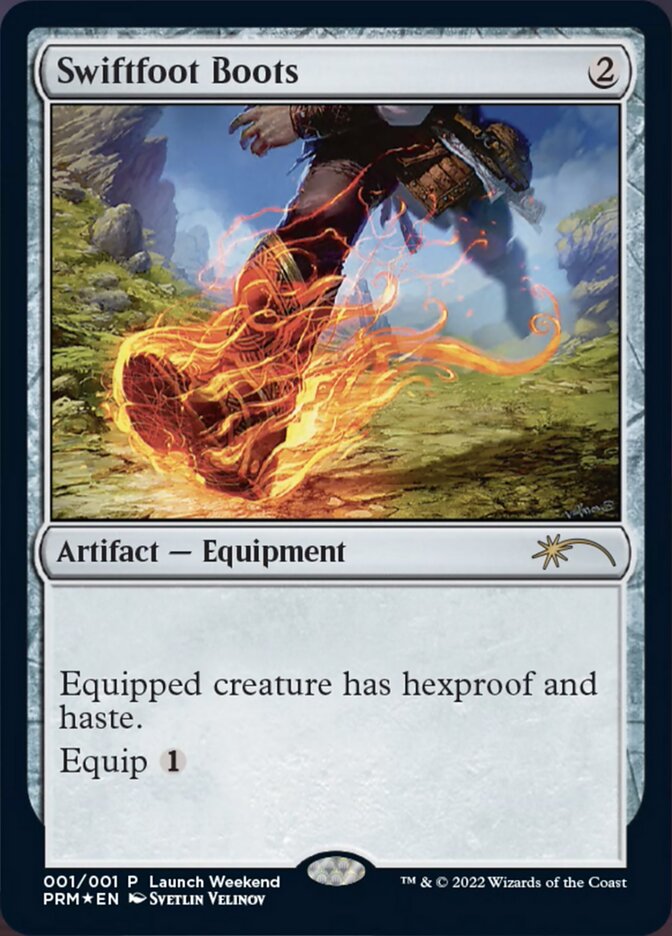 Swiftfoot Boots [Wizards Play Network 2022] | Eastridge Sports Cards & Games