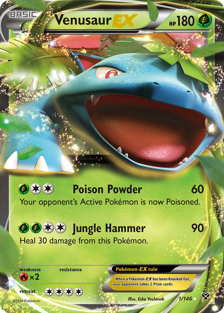 Venusaur EX (1/146) [XY: Base Set] | Eastridge Sports Cards & Games