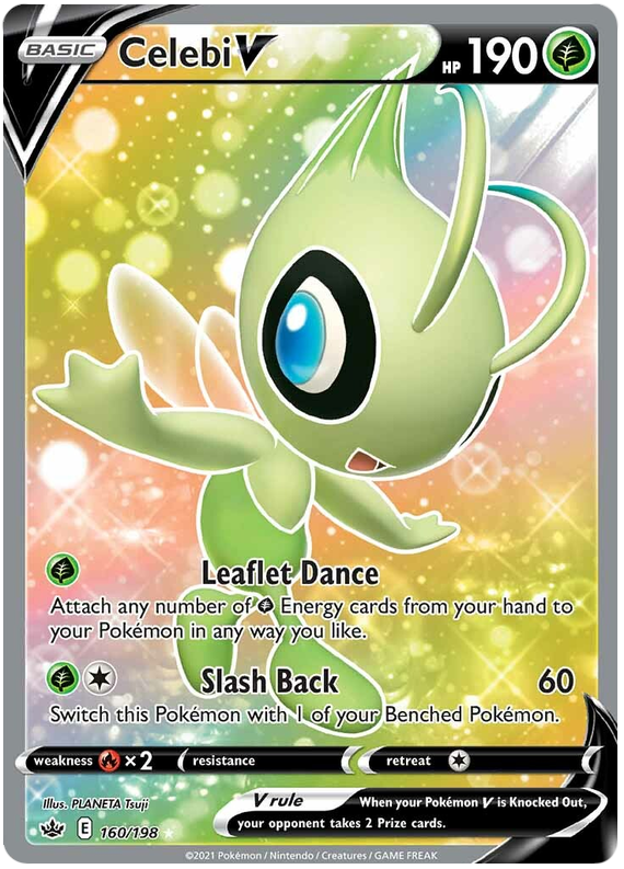 Celebi V (160/198) [Sword & Shield: Chilling Reign] | Eastridge Sports Cards & Games