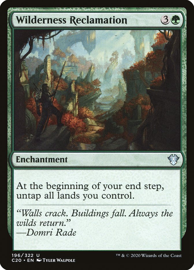 Wilderness Reclamation [Commander 2020] | Eastridge Sports Cards & Games