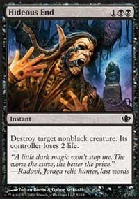 Hideous End [Duel Decks: Garruk vs. Liliana]