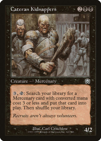 Cateran Kidnappers [Mercadian Masques] | Eastridge Sports Cards & Games