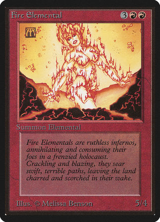 Fire Elemental [Limited Edition Beta] | Eastridge Sports Cards & Games