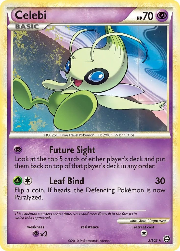 Celebi (3/102) (Movie Exclusive) [HeartGold & SoulSilver: Triumphant] | Eastridge Sports Cards & Games