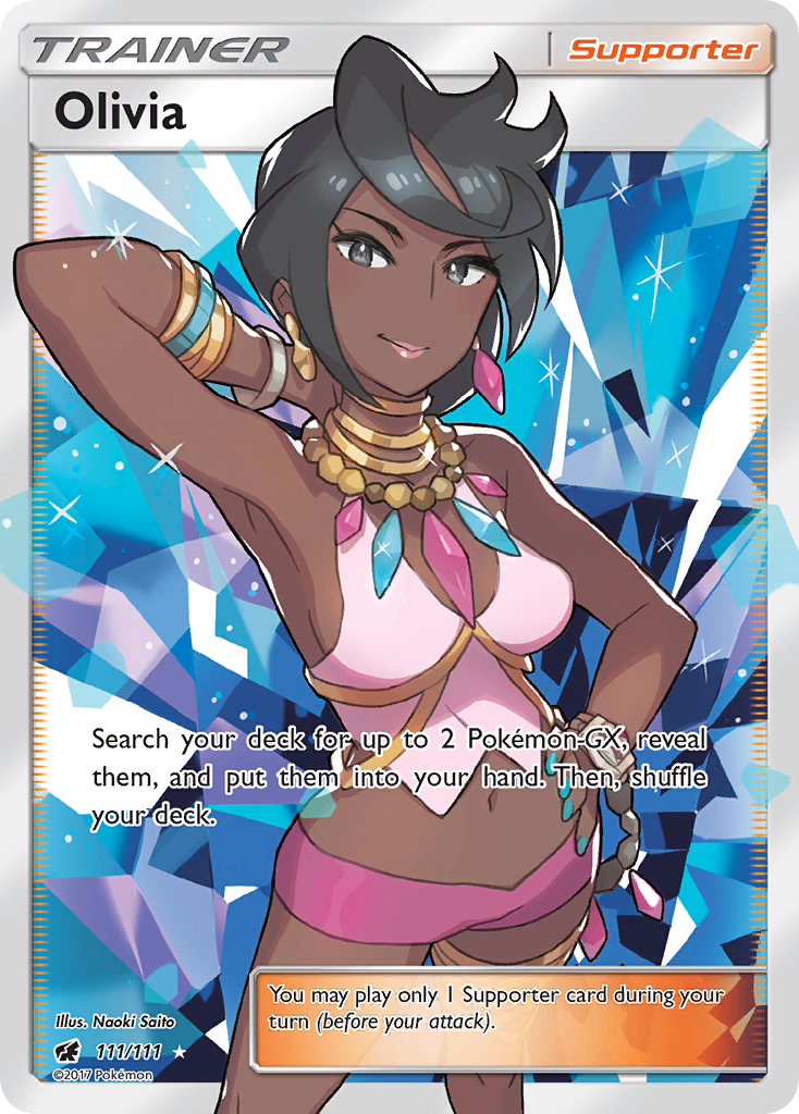 Olivia (111/111) [Sun & Moon: Crimson Invasion] | Eastridge Sports Cards & Games