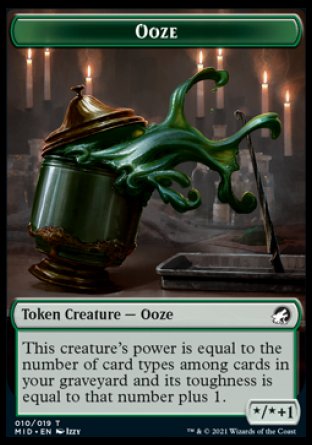 Ooze Token [Innistrad: Midnight Hunt Tokens] | Eastridge Sports Cards & Games