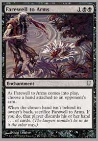 Farewell to Arms [Unhinged] | Eastridge Sports Cards & Games