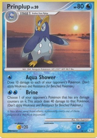 Prinplup (6/12) [Diamond & Pearl: Trainer Kit - Manaphy] | Eastridge Sports Cards & Games