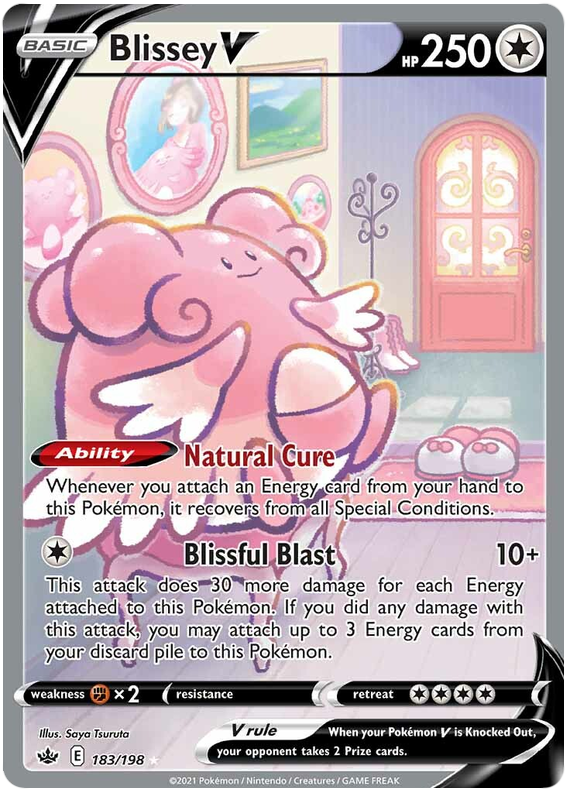 Blissey V (183/198) [Sword & Shield: Chilling Reign] | Eastridge Sports Cards & Games