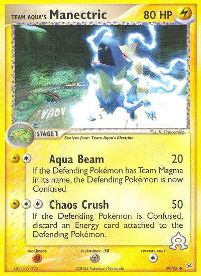 Team Aqua's Manectric (29/95) [EX: Team Magma vs Team Aqua] | Eastridge Sports Cards & Games