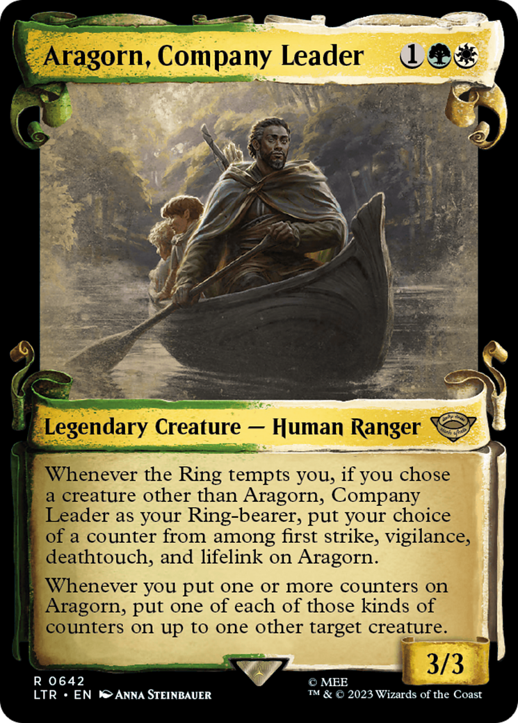 Aragorn, Company Leader [The Lord of the Rings: Tales of Middle-Earth Showcase Scrolls] | Eastridge Sports Cards & Games