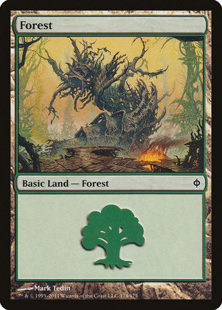 Forest (174) [New Phyrexia] | Eastridge Sports Cards & Games