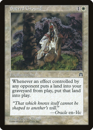 Sacred Ground [Stronghold] | Eastridge Sports Cards & Games
