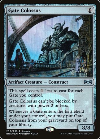 Gate Colossus [Ravnica Allegiance Promos] | Eastridge Sports Cards & Games