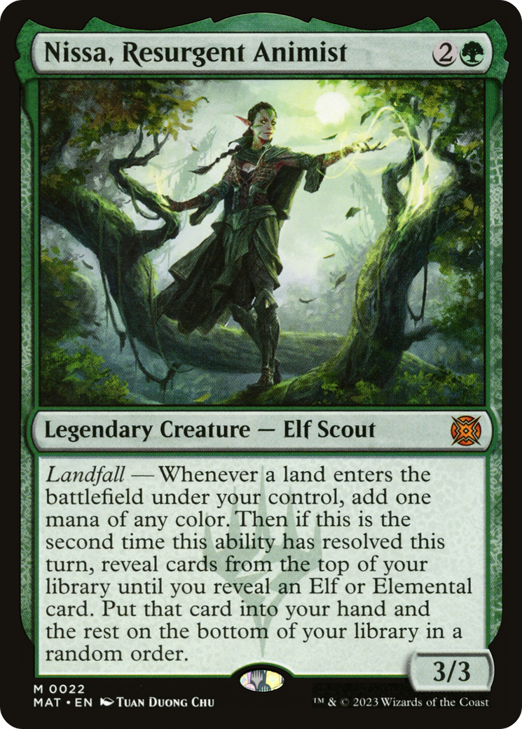 Nissa, Resurgent Animist [March of the Machine: The Aftermath] | Eastridge Sports Cards & Games