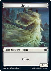 Cat Bird // Spirit Double-Sided Token [Starter Commander Decks] | Eastridge Sports Cards & Games