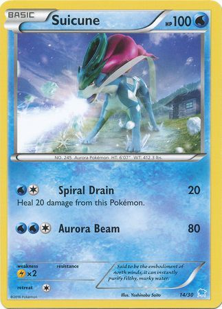 Suicune (14/30) [XY: Trainer Kit 3 - Suicune] | Eastridge Sports Cards & Games