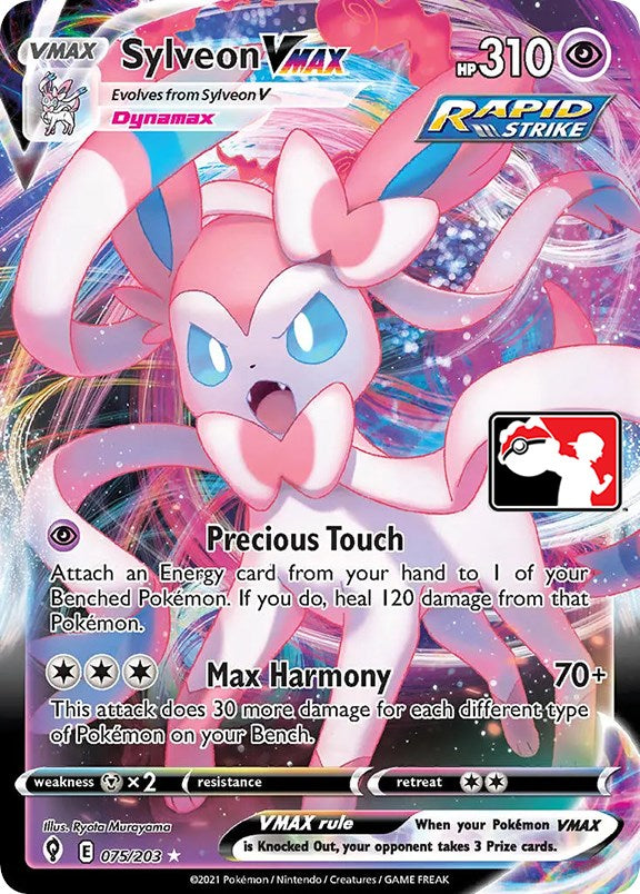 Sylveon VMAX (075/203) [Prize Pack Series One] | Eastridge Sports Cards & Games