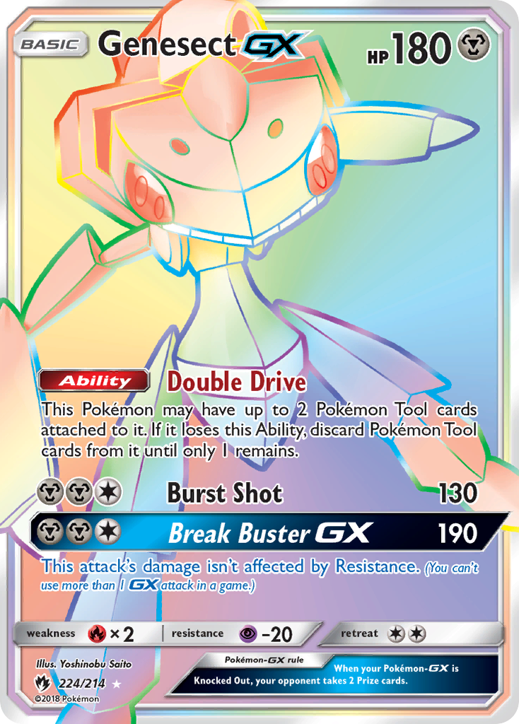 Genesect GX (224/214) [Sun & Moon: Lost Thunder] | Eastridge Sports Cards & Games