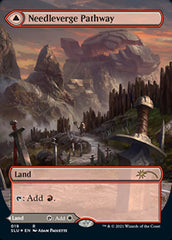 Needleverge Pathway // Pillarverge Pathway (Borderless) [Secret Lair: Ultimate Edition 2] | Eastridge Sports Cards & Games