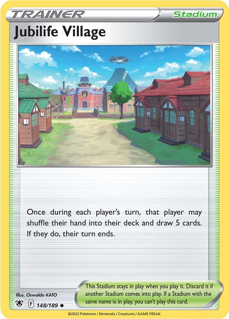 Jubilife Village (148/189) [Sword & Shield: Astral Radiance] | Eastridge Sports Cards & Games