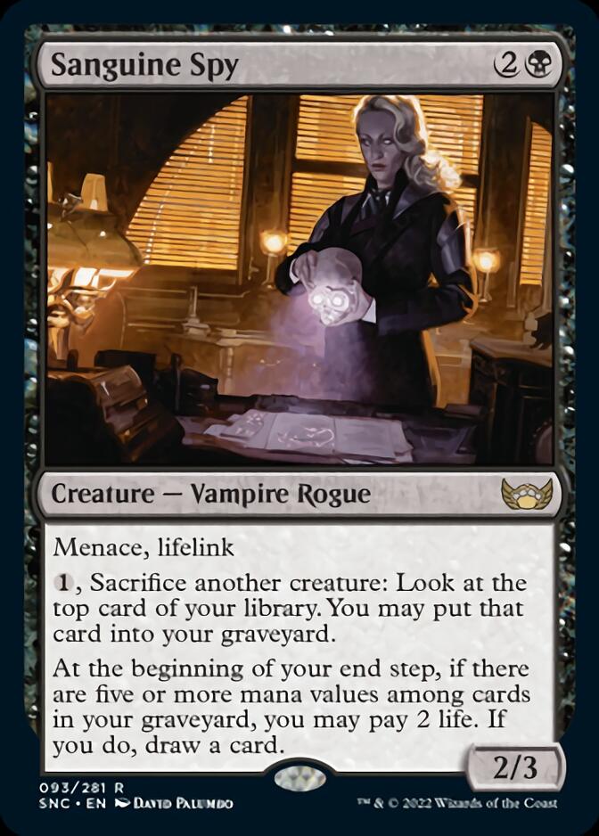 Sanguine Spy [Streets of New Capenna] | Eastridge Sports Cards & Games