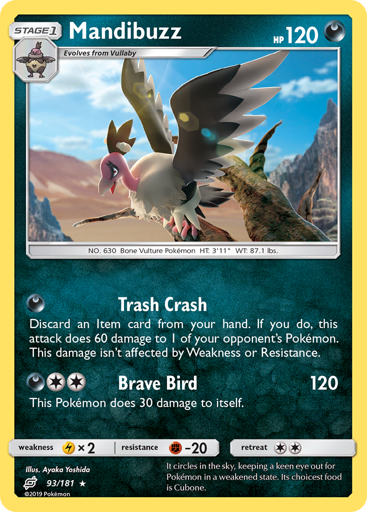 Mandibuzz (93/181) [Sun & Moon: Team Up] | Eastridge Sports Cards & Games