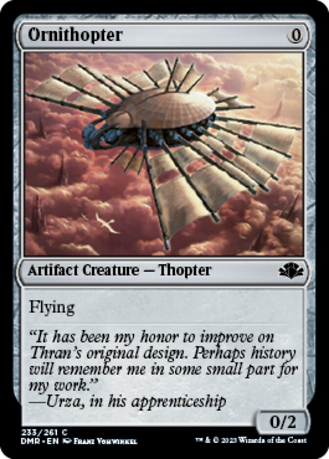 Ornithopter [Dominaria Remastered] | Eastridge Sports Cards & Games