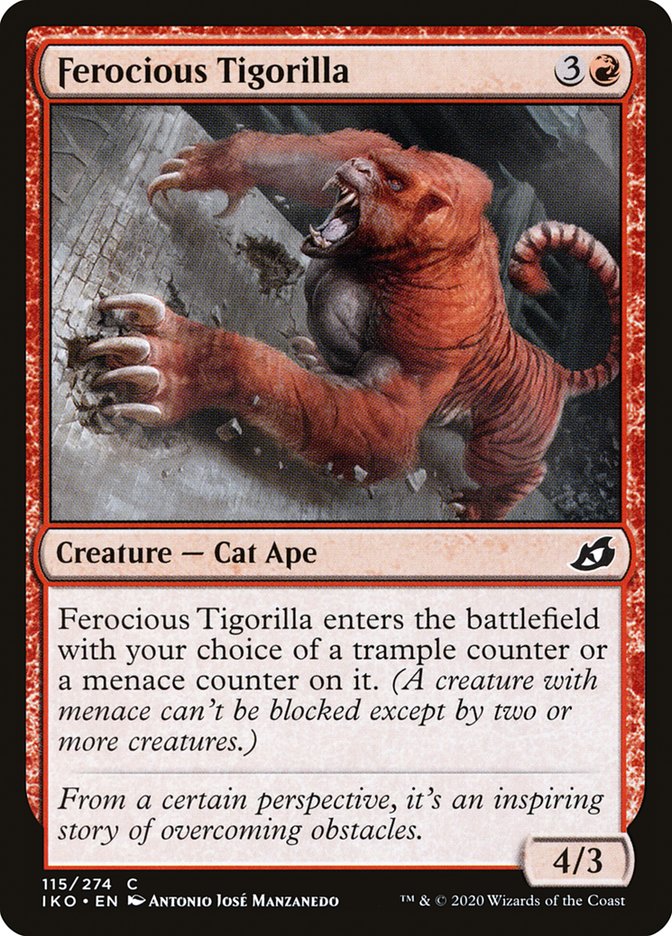 Ferocious Tigorilla [Ikoria: Lair of Behemoths] | Eastridge Sports Cards & Games