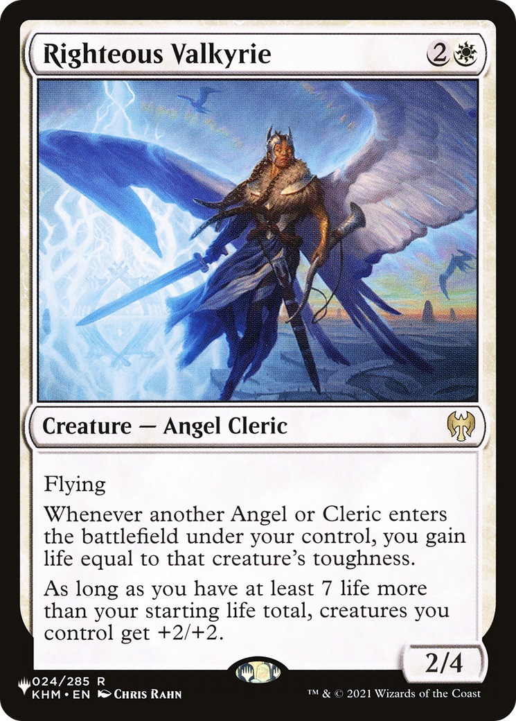 Righteous Valkyrie [Secret Lair: Angels] | Eastridge Sports Cards & Games