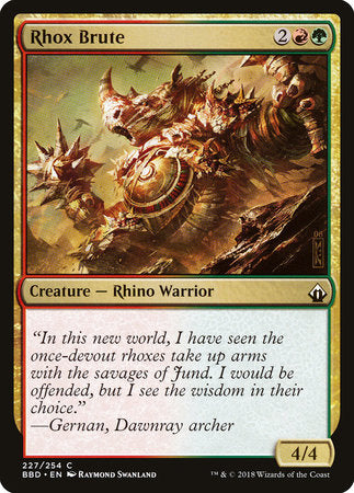 Rhox Brute [Battlebond] | Eastridge Sports Cards & Games