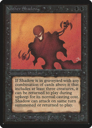 Nether Shadow [Limited Edition Beta] | Eastridge Sports Cards & Games