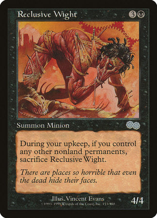 Reclusive Wight [Urza's Saga] | Eastridge Sports Cards & Games