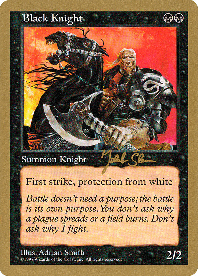 Black Knight (Jakub Slemr) [World Championship Decks 1997] | Eastridge Sports Cards & Games