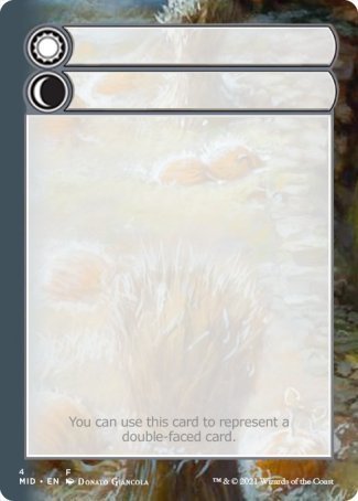 Helper Card (4/9) [Innistrad: Midnight Hunt Tokens] | Eastridge Sports Cards & Games