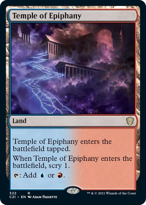 Temple of Epiphany [Commander 2021] | Eastridge Sports Cards & Games