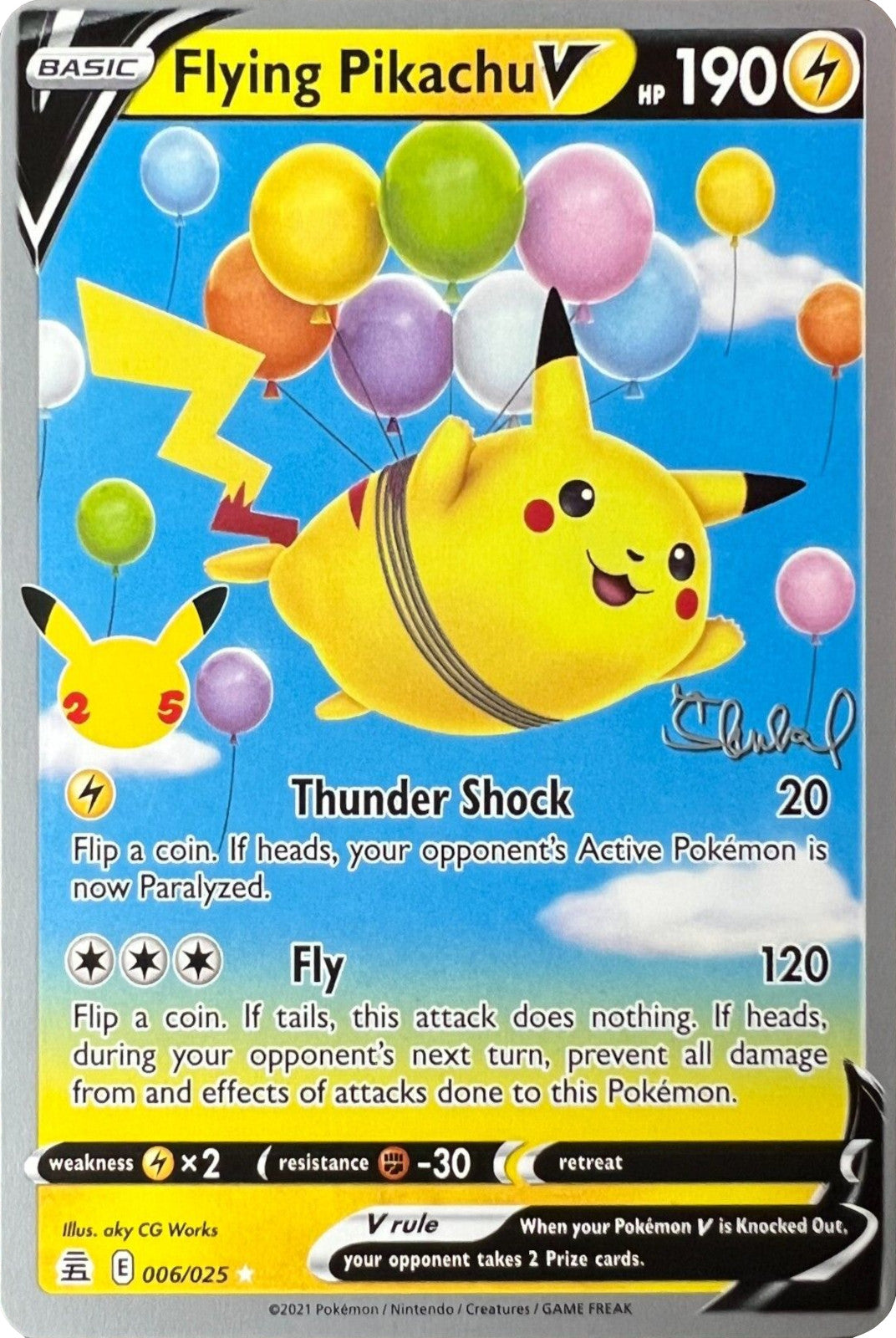 Flying Pikachu V (006/025) (ADP - Ondrej Skubal) [World Championships 2022] | Eastridge Sports Cards & Games