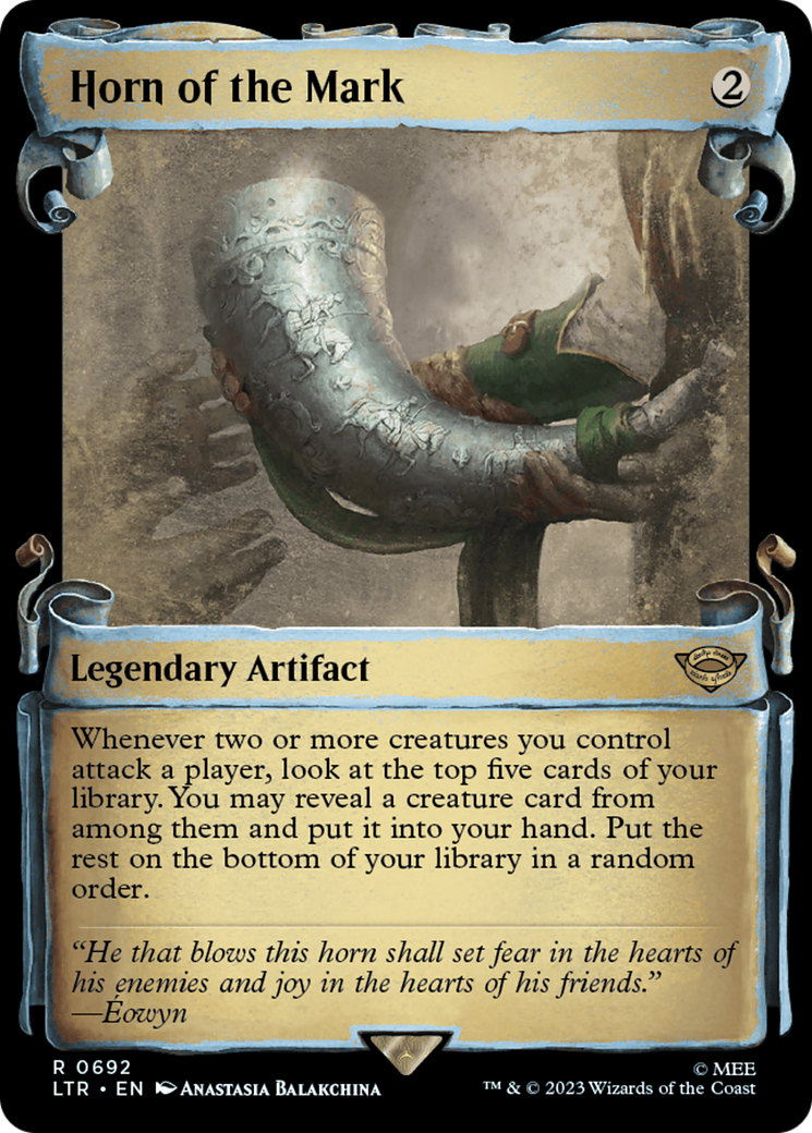 Horn of the Mark [The Lord of the Rings: Tales of Middle-Earth Showcase Scrolls] | Eastridge Sports Cards & Games