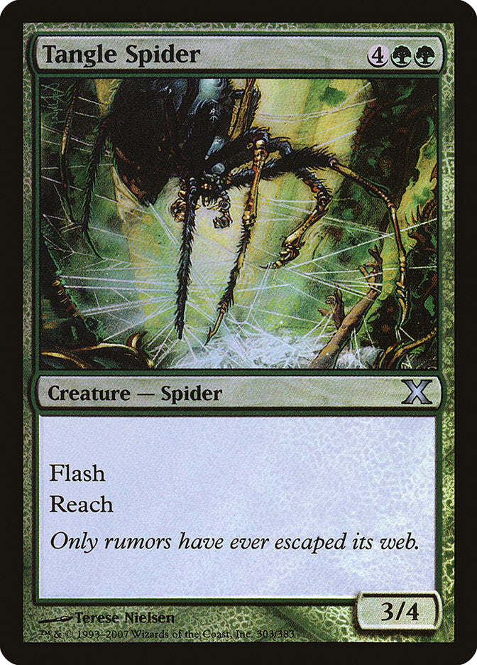 Tangle Spider (Premium Foil) [Tenth Edition] | Eastridge Sports Cards & Games