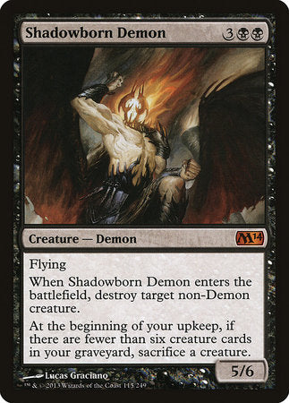 Shadowborn Demon [Magic 2014] | Eastridge Sports Cards & Games