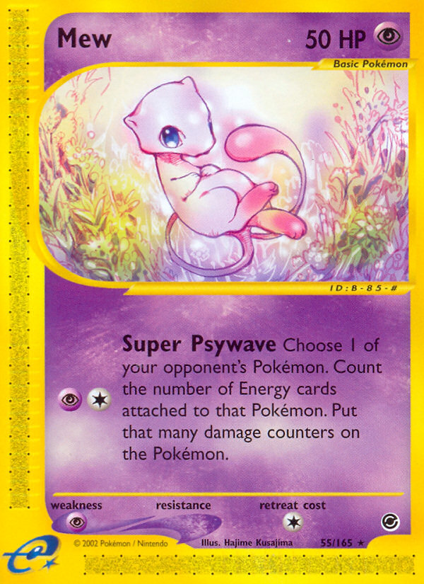 Mew (55/165) [Expedition: Base Set] | Eastridge Sports Cards & Games
