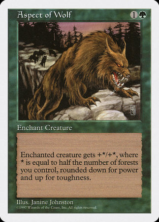 Aspect of Wolf [Fifth Edition] | Eastridge Sports Cards & Games