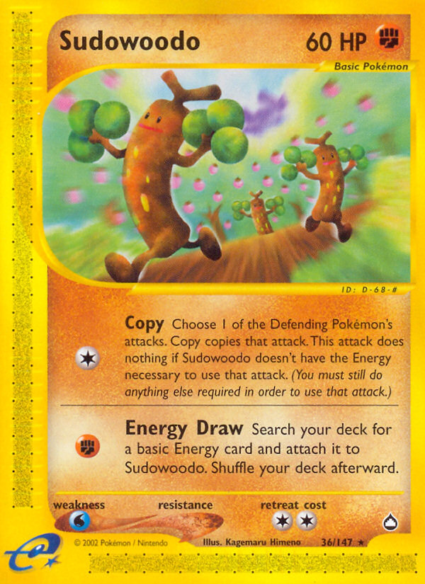 Sudowoodo (36/147) [Aquapolis] | Eastridge Sports Cards & Games