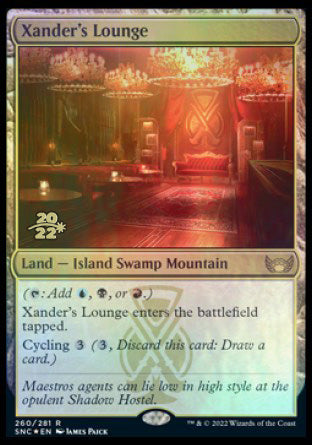 Xander's Lounge [Streets of New Capenna Prerelease Promos] | Eastridge Sports Cards & Games