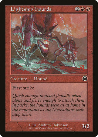 Lightning Hounds [Mercadian Masques] | Eastridge Sports Cards & Games