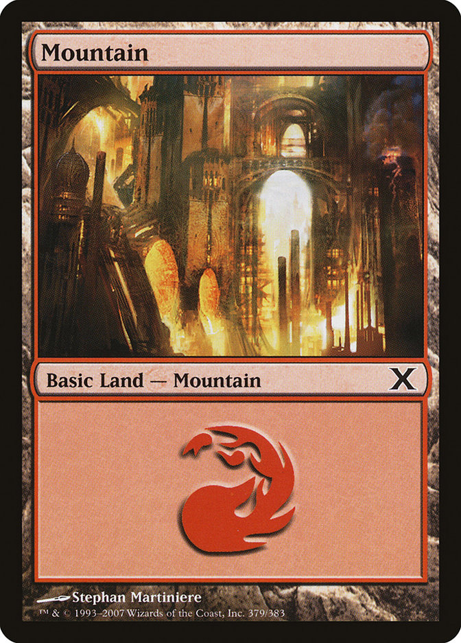 Mountain (379) [Tenth Edition] | Eastridge Sports Cards & Games